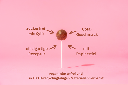 Cola Lollis, zuckerfrei mit Xylit